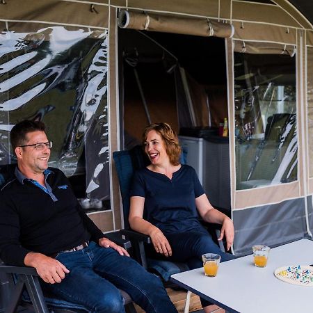 Nice Tent Lodge On A Campsite, Bordering The Forest, Luxembourg At 27 Km Medernach Luaran gambar