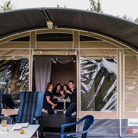 Nice Tent Lodge On A Campsite, Bordering The Forest, Luxembourg At 27 Km Medernach Luaran gambar