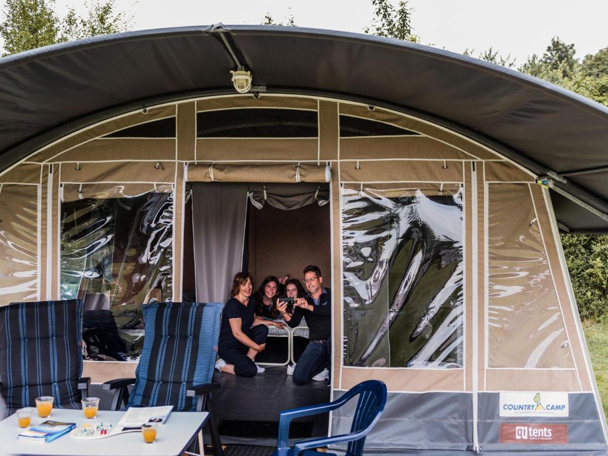 Nice Tent Lodge On A Campsite, Bordering The Forest, Luxembourg At 27 Km Medernach Luaran gambar